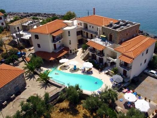 Hotel Liakoto in Kardamyli, Greece