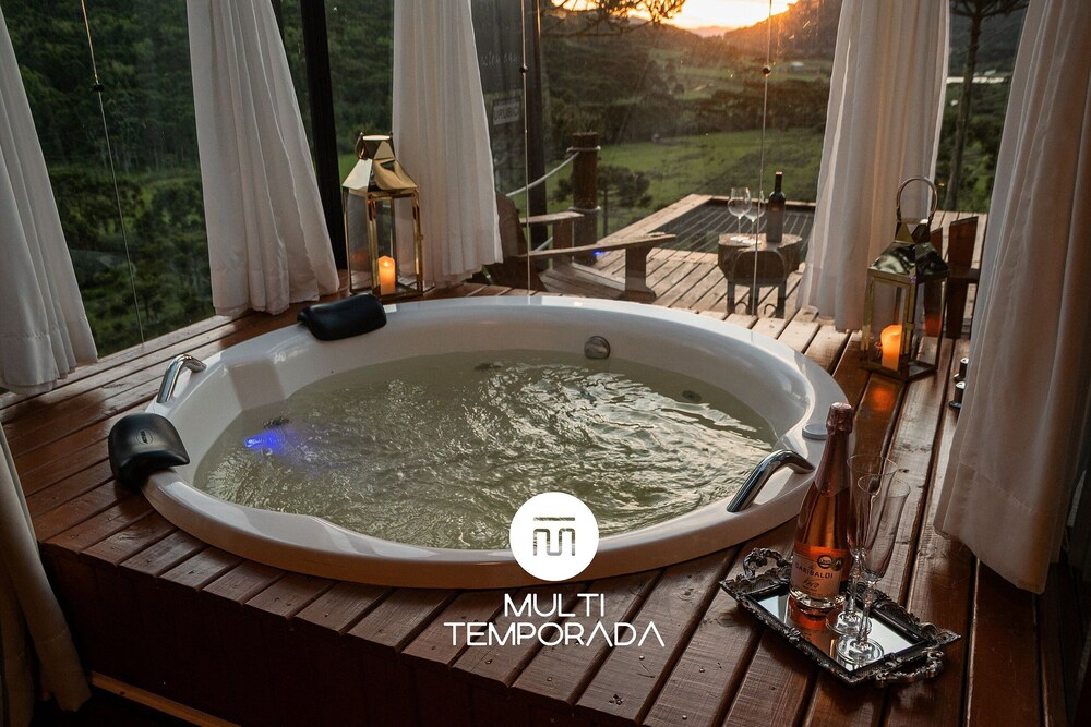 Chalé Diamante Negro Urubici SC in Mundo Novo, Brasil