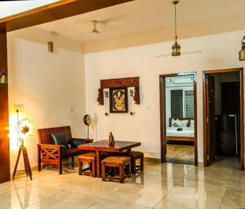Very Posh Gf 2bhk Heart Of Pondy 2km To Beach — Puducherry