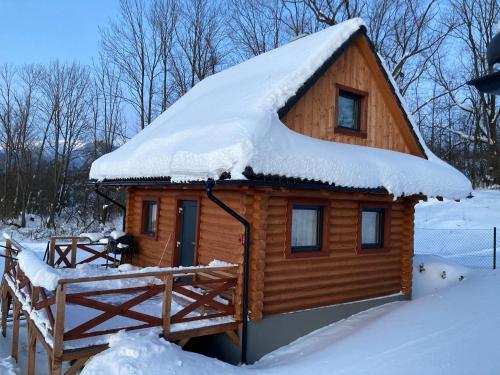 Zrubovy dom Silvia in Dolny Kubin, Slovakia