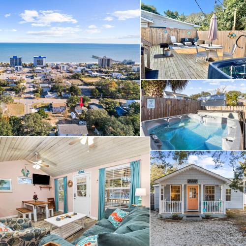 Beautiful Centrally Located Beach House w King Bed Private Hot tub Yard Deck & BBQ — 4-Star Luxury Hotel in Myrtle Beach, United States