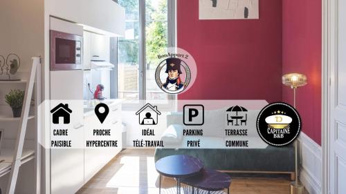 Bonappart 2 Charme Napoleonien & Confort in Troyes, France