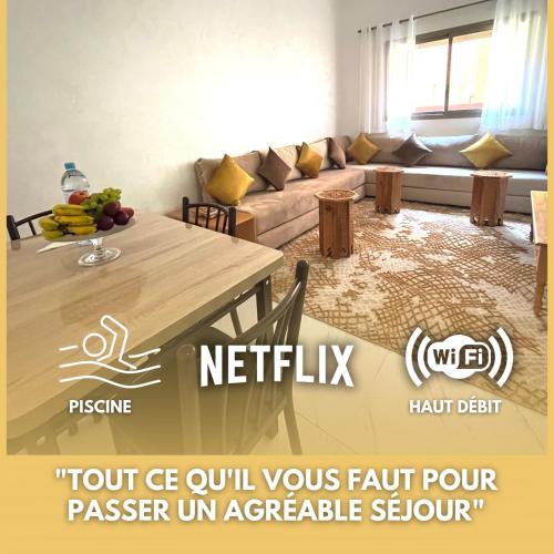 ASAMA appartement avec piscine et terrasse proche du centre — 4-Star Luxury Hotel in Marrakesh, Morocco
