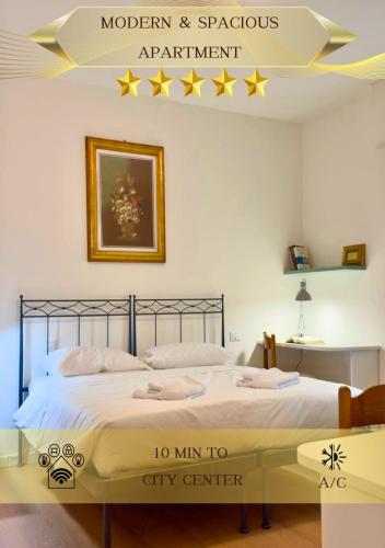 3 Rooms 3 Bath Bright Modern Apartment — 4-Star Luxury Hotel in Verona, Italy