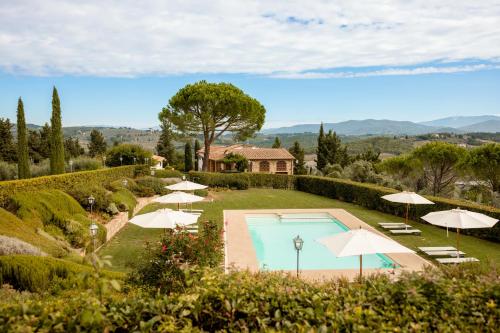 Suite Luna at Villa Santa Lucia Nuova — 4-Star Luxury Hotel in San Casciano In Val Di Pesa, Italy
