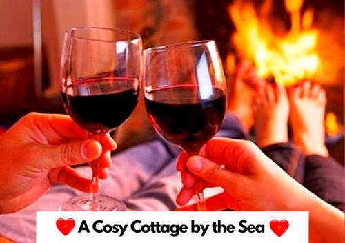 Fisherman's Cottage with Lakeside views Light the Log burner Pour a glass of Wine & Snuggle up in Romantic cosyness just a few steps from the beach in the Best location in Mablethorpe It's Pet Friendly too — 4-Star Luxury Hotel in Mablethorpe, United Kingdom