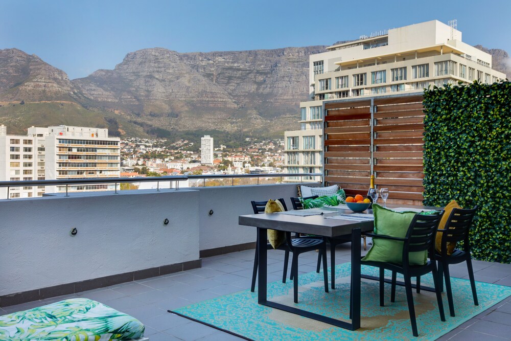 Urban Oasis Balcony Apartment Backup Powered