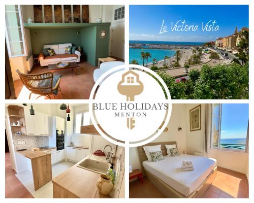 Le Victoria Vista Vue Mer in Menton, France
