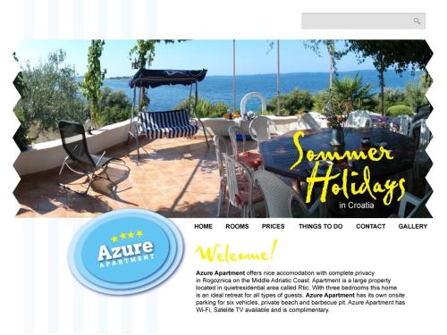 Apartment Azure — 4-Star Luxury Hotel in Rogoznica, Croatia