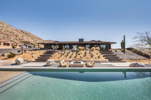 Addendum Estate 2 Pools Panoramic Views Luxe Privacy For Groups — Desert Hot Springs