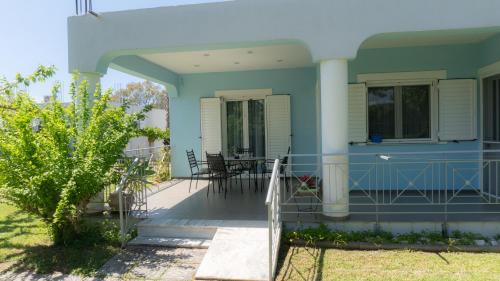 Goldener Strand in Zacharo, Greece