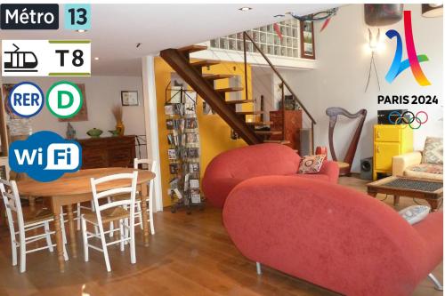 Splendide Loft Central Jo 2024 Stade De France — Saint Denis