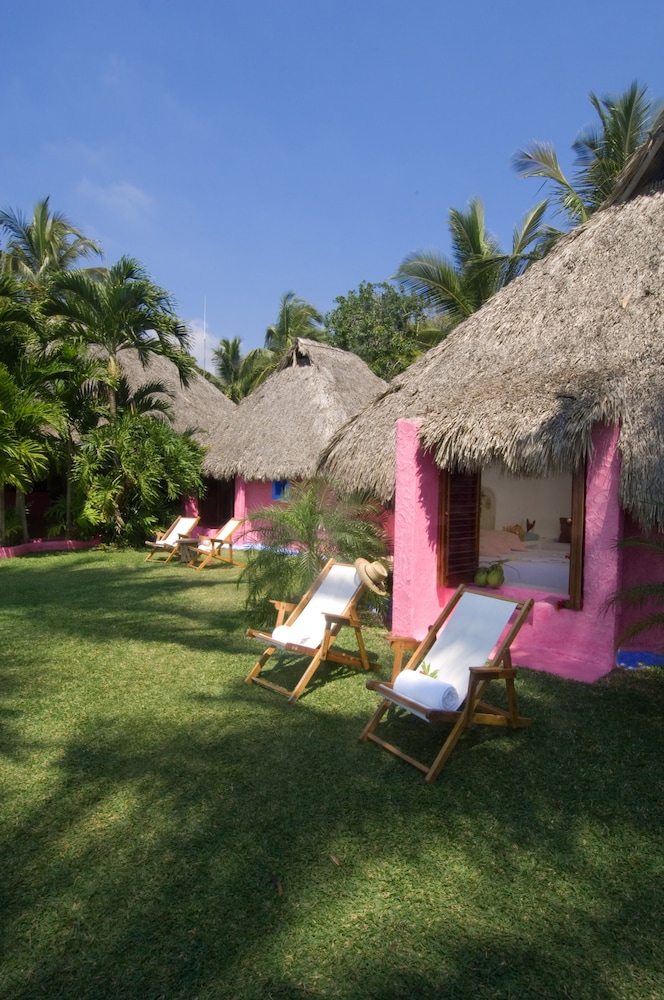 Bungalows in Careyes in Manzanillo, Mexico