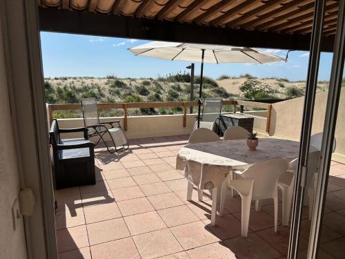 Mooie Plek Direct Aan Het Strand in Zuid Frankrijk in Cap Dagde, France