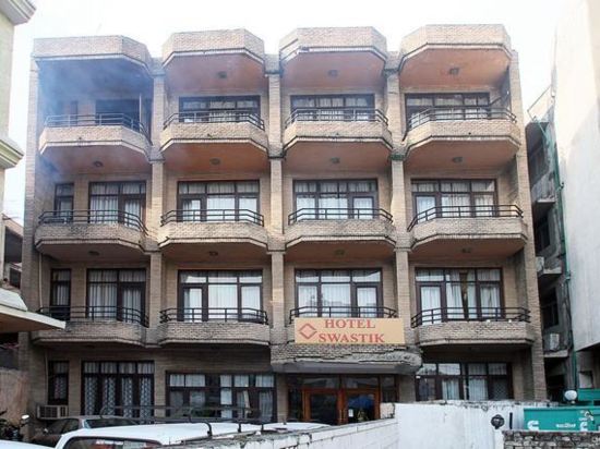 Swastik in Katra, India