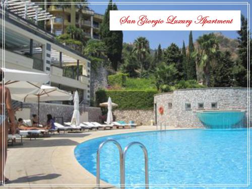 San Giorgio Luxury Apartment Taormina Panoramic Pool & Parking Space — 4-Star Luxury Hotel in Taormina, Italy