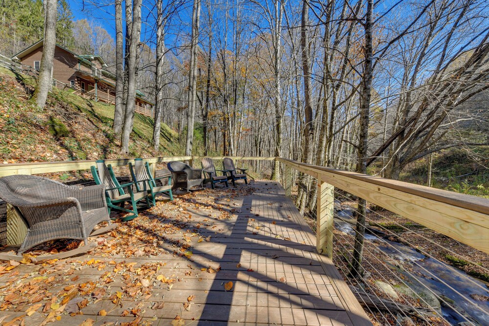 Rustic Cabin on Hemphill Creek w Fire Pit & Grill - photo 12