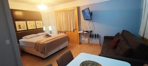 Flat 4 estrelas próx Av Paulista HC Convenções Rebouças metrô bares nos Jardins — 4-Star Luxury Hotel in Sao Paulo, Brasil