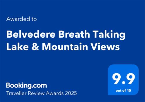 Belvedere Breath Taking Lake & Mountain Views — 4-Star Luxury Hotel in Queenstown, New Zealand