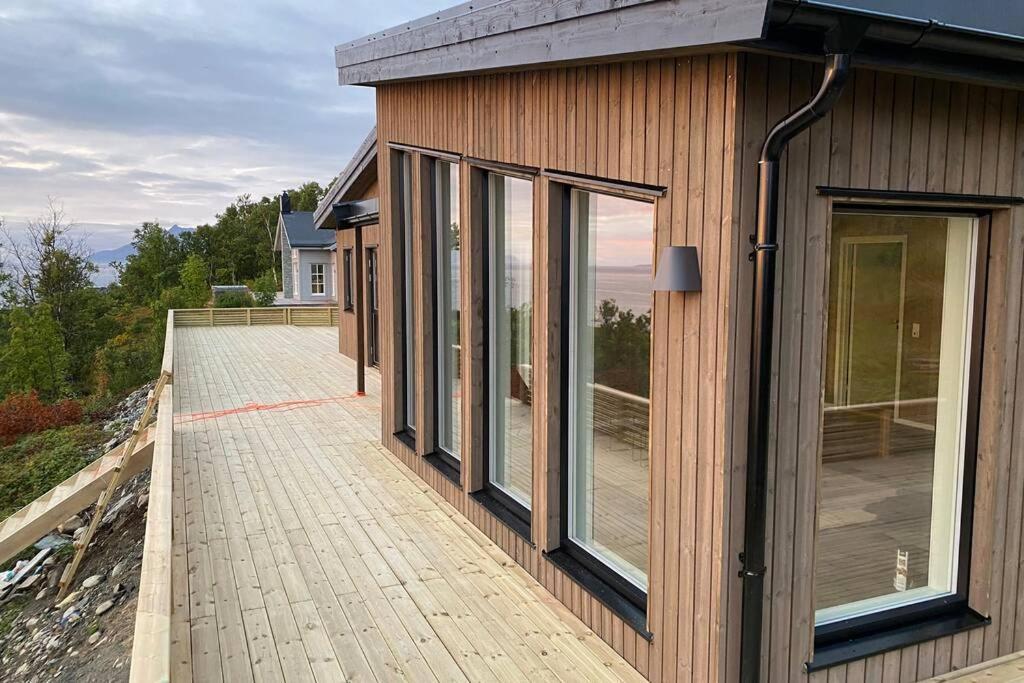 Lyngen Alps Panorama in Unknown City, Norway