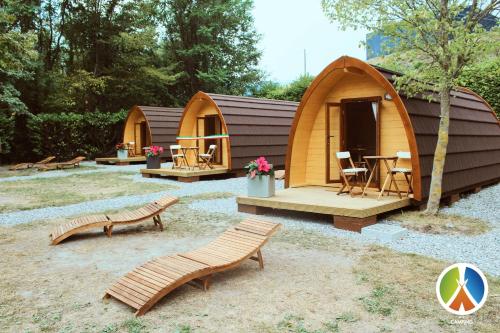 Camping lago 3 comuni — 4-Star Luxury Hotel in Trasaghis, Italy