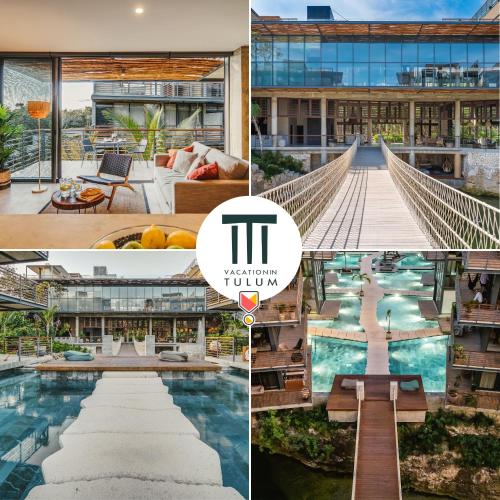 Waterworld Tulum 1BR Cenote Rooftop POOLS GYM — 4-Star Luxury Hotel in Tulum, Mexico