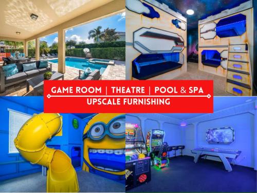 EPIC Disney 10Min Retreat 8BR Resort Villa and Arcade in Orlando, United States