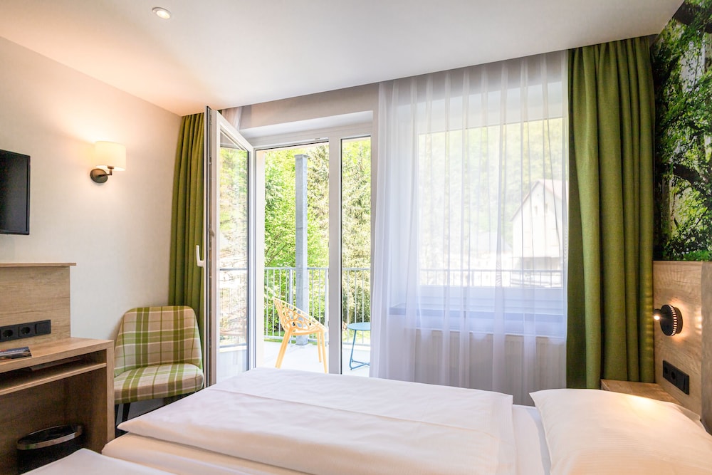 Hotel Garni Grundmühle - carbon neutral hotel in Bad Schandau