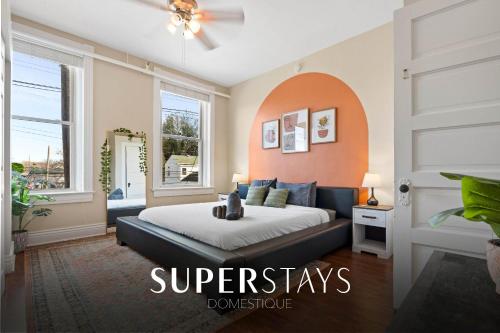 KING Sleep8 4Bed 3BR 2BA Swepson Domestique — 4-Star Luxury Hotel in Louisville, United States