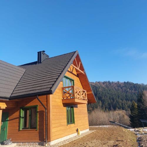 Chata pod Jelenim Skokiem in Cisna, Poland