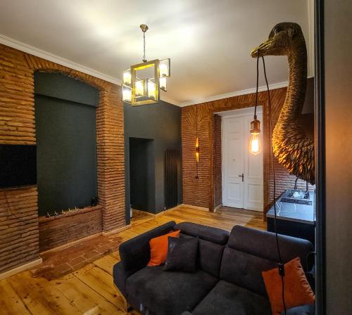 Top Floor Apartment Balcony in sololaki Room 25