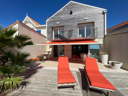 Mer Soleil Face Mer Avec Acces Direct Plage — Fouras