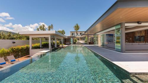 Exclusive Sea Renity A Beachfront Villa Retreat Sleeps 12 Adults and 6 Kids — 4-Star Luxury Hotel in Koh Samui, Thailand