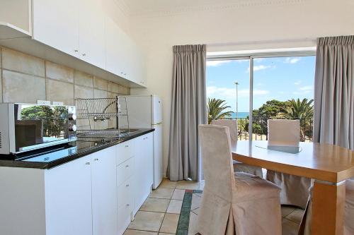 Brighton Court in Campsbay on the beach.