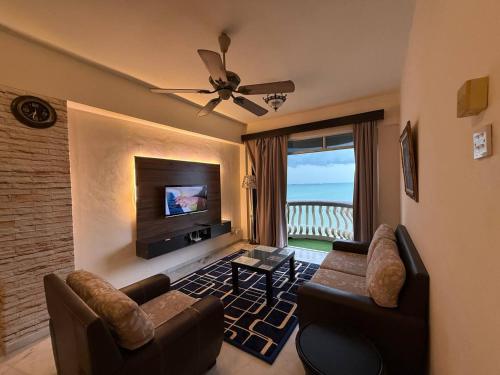 3 Bedroom Seaview Condo @ Glory Beach Resort Port Dickson in Port Dickson, Malaysia