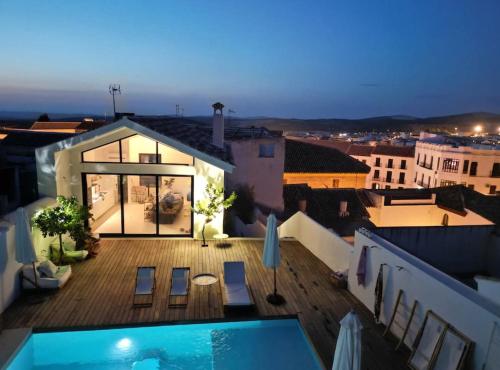 Poolhouse in the Historic Center in Baena, Spain