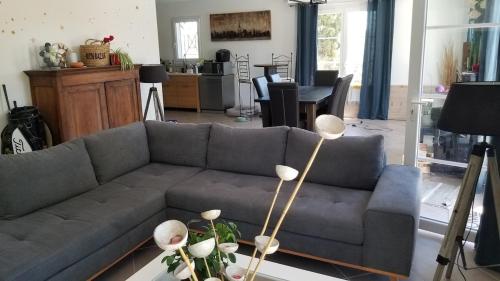 Bastide Avec Jardin Arbore Piscine Proche Plages — Cournonsec