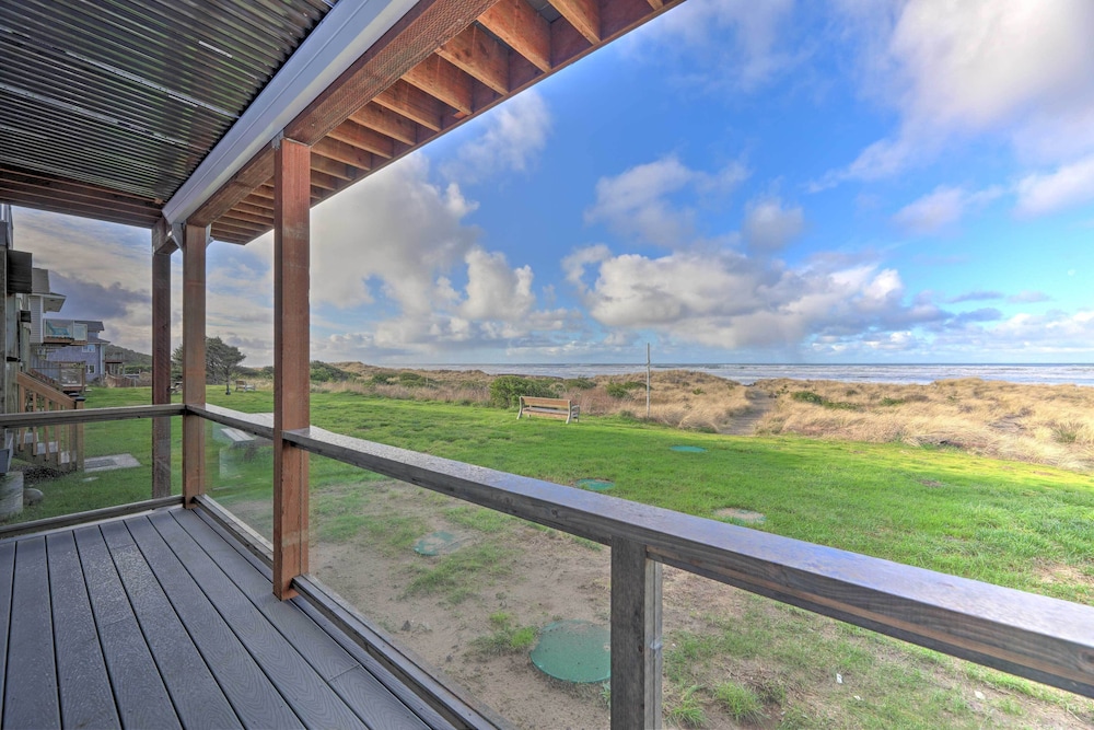 Sanderling Sea Cottages Unit 6 With Beach Access — Waldport
