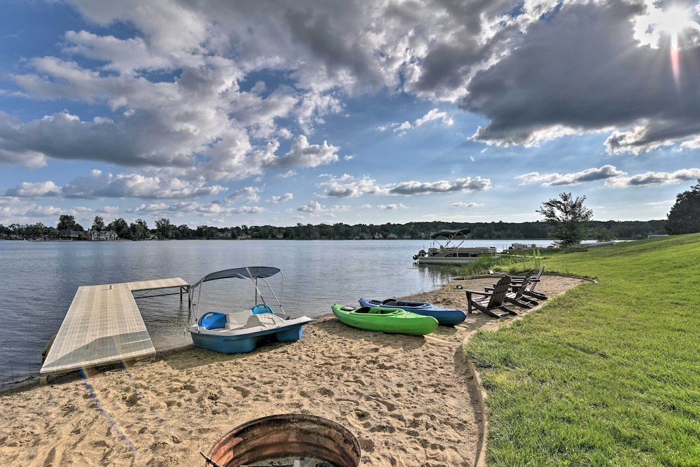 Linden Lakefront Hideaway W Dock Private Beach — Linden