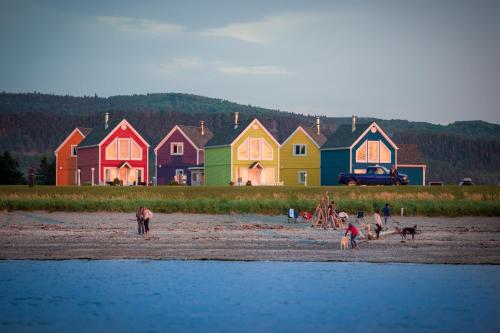 Chalets Valmont - carbon neutral hotel in Cap-Chat