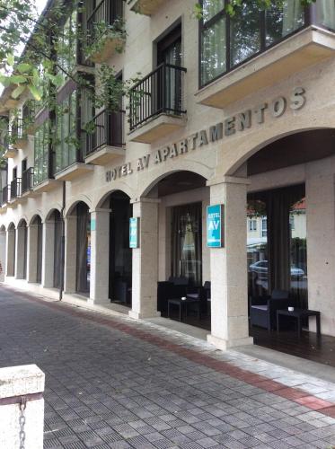 Hotel AV Apartamentos Lobios — hotel in Lobios
