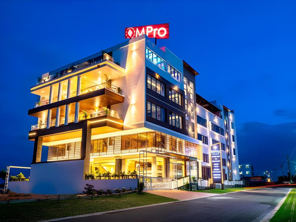 M Pro Palace - carbon neutral hotel in Mysore