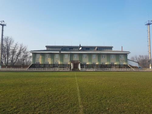 Stadion in Khust, Ukraine