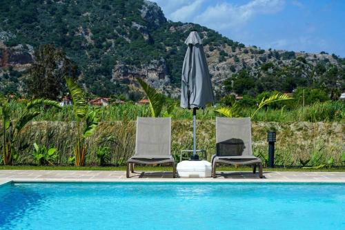 Savannahsunsetdalyan in Ortaca, Turkey