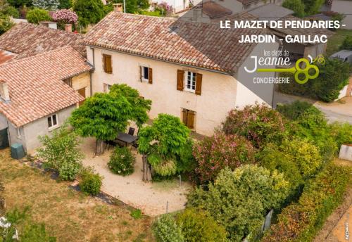 Le Mazet de Pendaries Jardin Gaillac in Brens, France