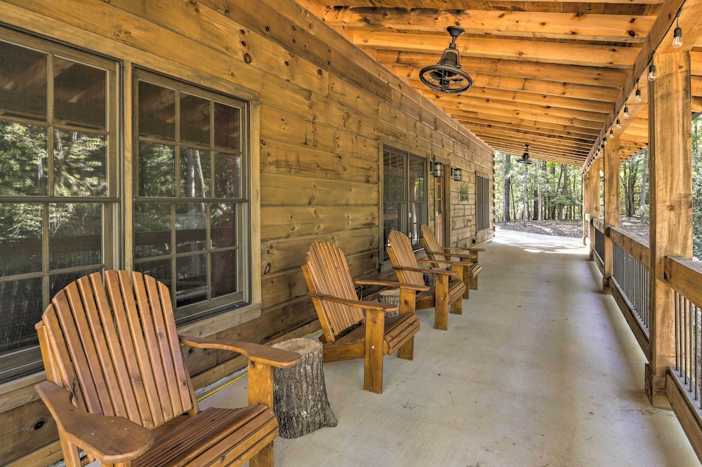 Coosawattee River Resort Cabin w Private Hot Tub - photo 29