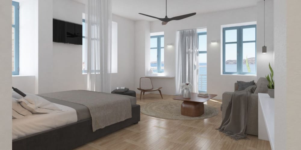 Shapes Luxury Suites — Ano Syros — photo 5