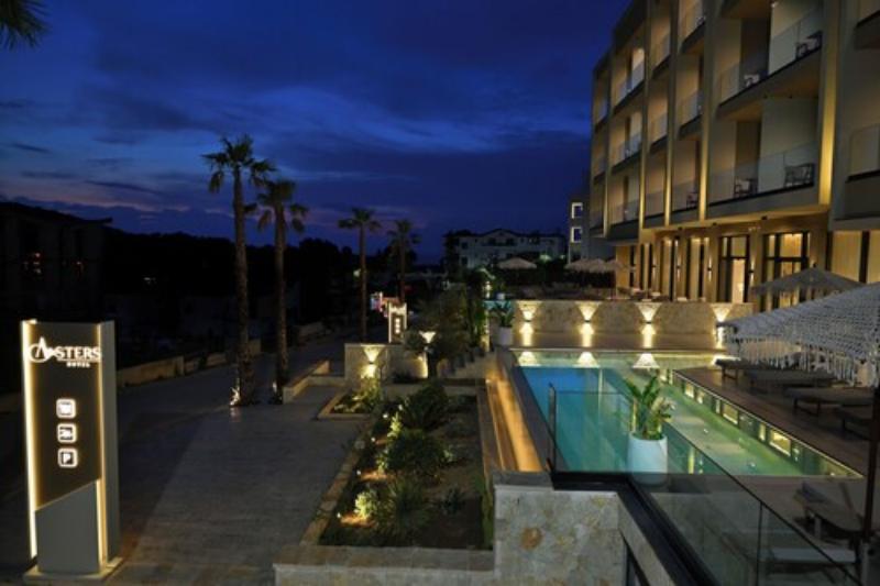 Asters Hotel - carbon neutral hotel in Ksamil