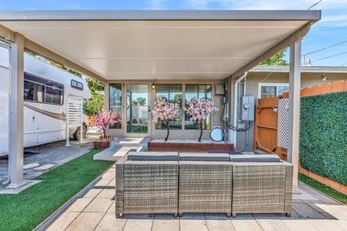 Private Studio Work Ready - carbon neutral hotel in Rodeo