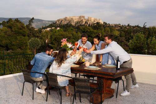 Visum Acropol 3BR Private Terrace Jacuzzi Amazing View — 4-Star Luxury Hotel in Athens, Greece
